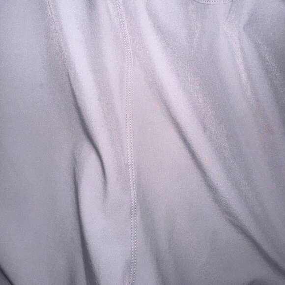 Fabletics Mens M White Elastic Waist Gym Training 9" Inseam Unlined Pockets - Picture 8 of 8